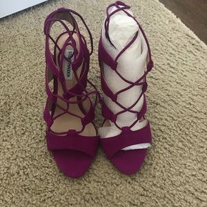 Steven madden suede booties